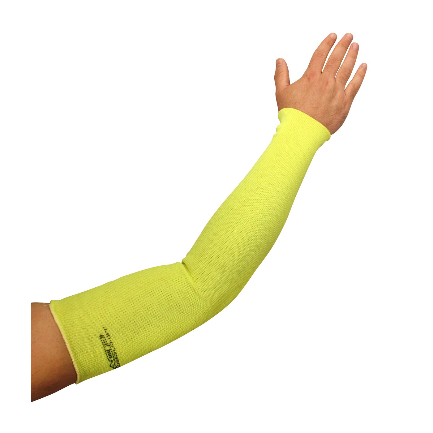 Kevlar ACP 2 Ply Slv, Cotton lined, Neon Yellow, 3x24 inch