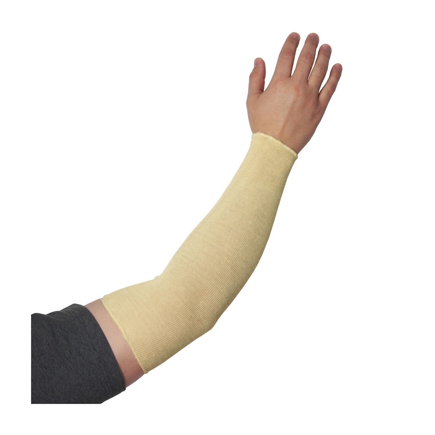 Kevlar, 2 Ply Sleeve w/thumb-tack, 3x18 inch, ANSI Cut Level 3