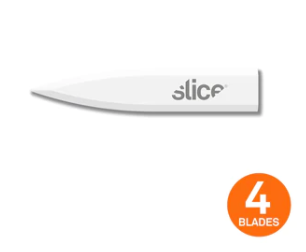 Slice Replacement Blades, Ceramic, Craft, Corner Stripping (Pack of 4 Blades)