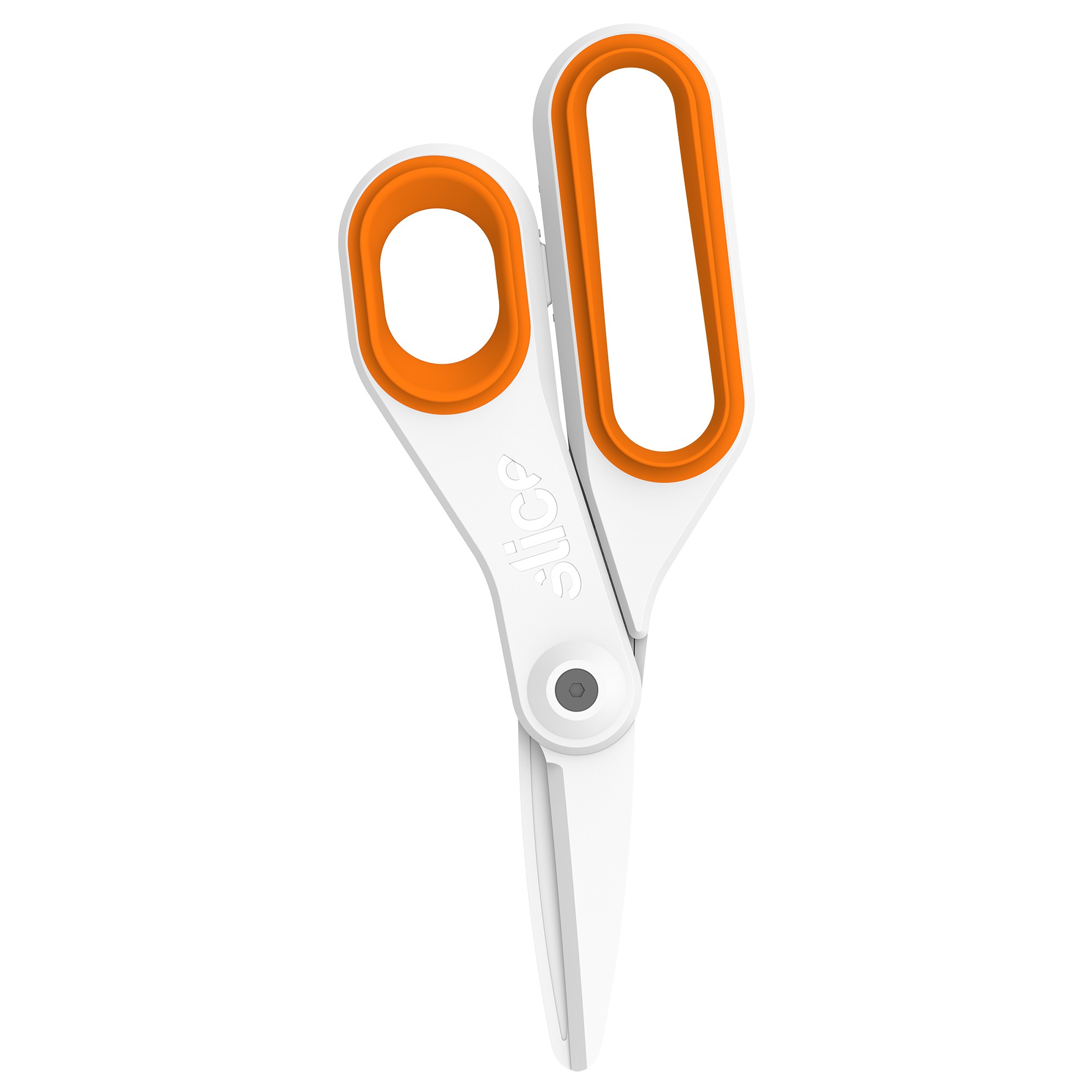 Slice Scissors Large Ceramic White Kraft Box