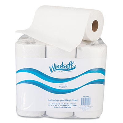 Paper Towel Roll, 11x8 4/5, White