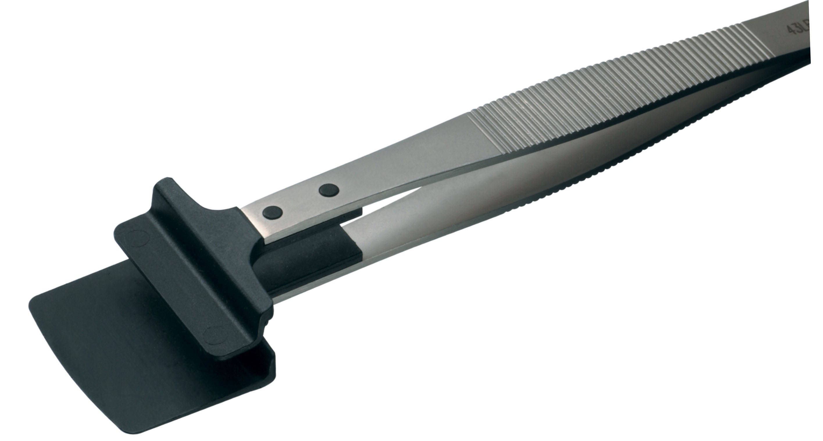Tweezer 4" Wafer w/Peek Tip SS Anti-magnetic