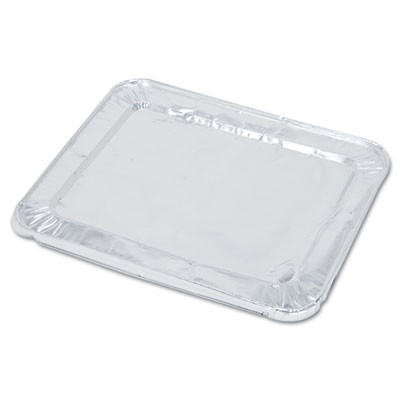 Half Size Steam Table Pan Lid, Aluminum, 100/Case