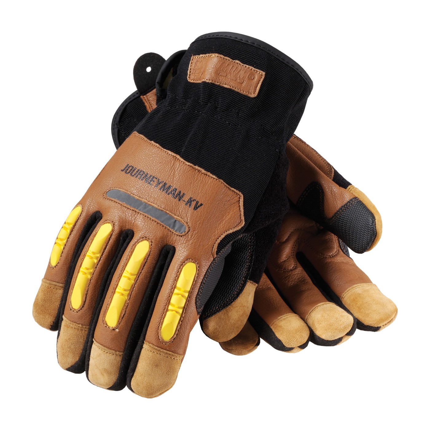 JOURNEYMAN KV, Kevlar Lined, Goat Leather Palm, TPR on Fingers, EN4 Size Medium