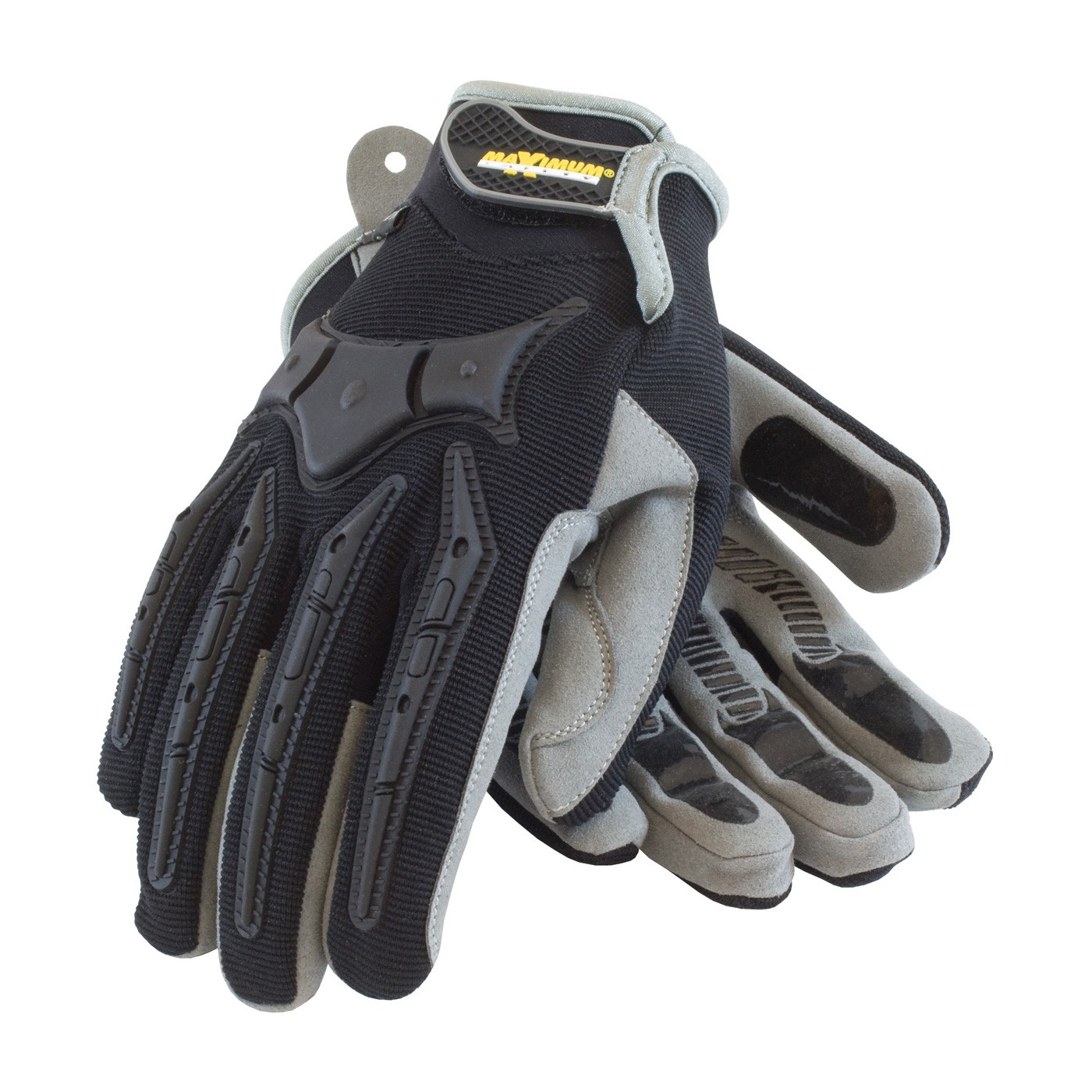 Maximum Safety Brickyard, Synthetic Leather Palm w/ TPR Reinforcements Size Medium