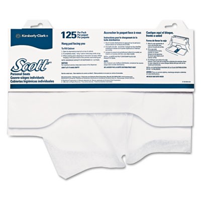 SCOTT Personal Seats Sanitary Toilet Seat Covers