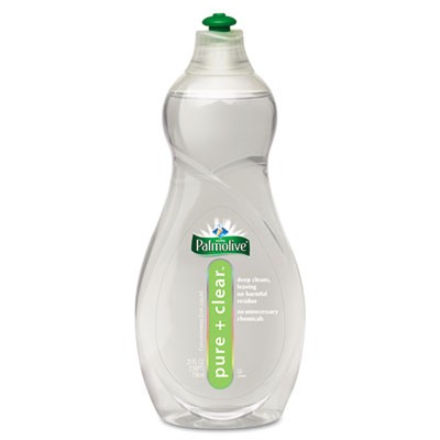 Pure & Clear Dish Liquid, Light Scent, 25 oz Bottle