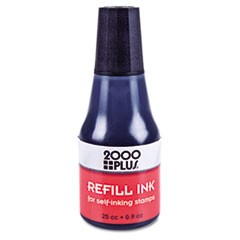 Self-Inking Refill Ink Black 0.9oz. Bottle