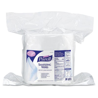 Wipes Sanitizing Refil Pouch 1200/PKG