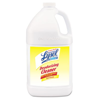 Disinfectant 1Gal Lysol Deodorizing Lemon Scent 4/CS