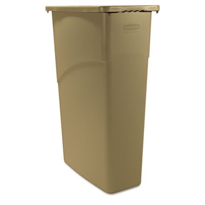 Waste Can 22x11x30 23Gal Beige