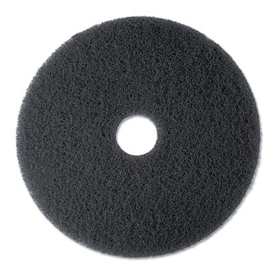 Pad Floor Stripping Hi-Pro Black 13" Diameter 5/CS MCO08271