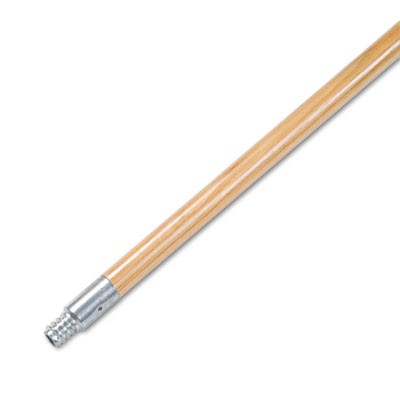 Broom Handle .9375x60" Metal-Tip Threaded End