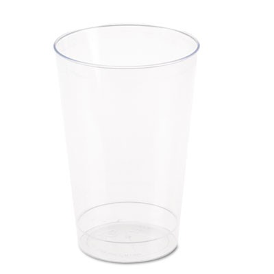 Plastic Tumblers, Cold Drink, Clear, 12 oz