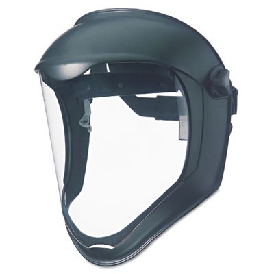 Bionic Face Shield, Matte Black Frame, Clear Lens