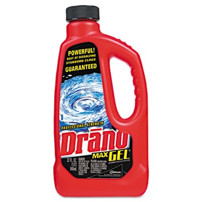 Dain Cleaner Gel Drano Max 32OZ/BTL 12/CS