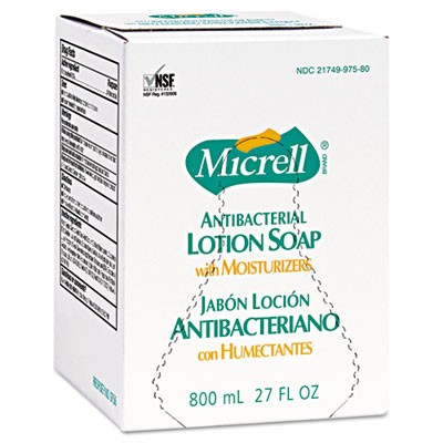 Antibacterial Lotion Soap, Amber, 800 ml Refill
