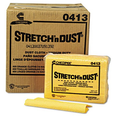Stretch ’n Dust Cloths, 12 3/5x17, Yellow
