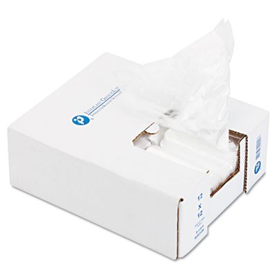 Ice Bucket Liner, 6x6x12, 3-Quart, 0.50 Mil, Clear, 1000/Case