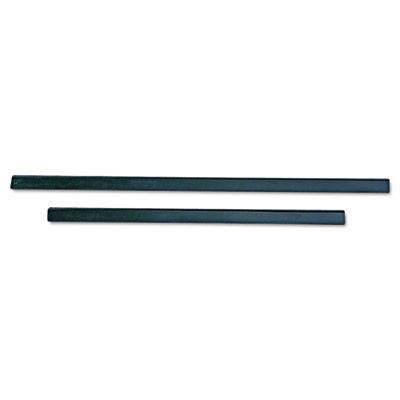 ErgoTec Replacement Squeegee Blades, 12 Inches, Black Rubber, Soft