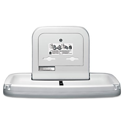 Horizontal Baby Changing Station, Cream