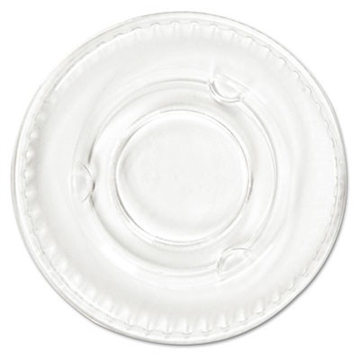 Portion Cup Lids, Fits .5-1oz Cups, Clear