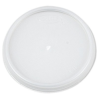 Plastic Lids, Fits 4oz Cups, Translucent