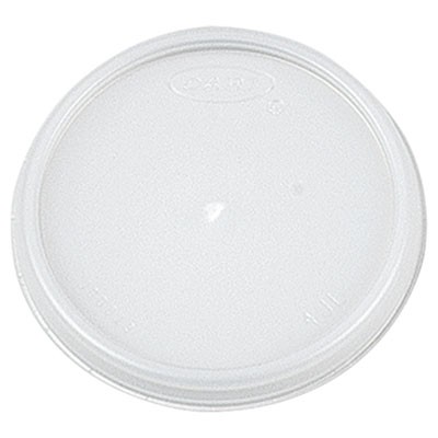 Plastic Lids, Fits 4oz Cups, Translucent