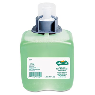 Hand Soap Foam Micrell Antibacterial 1250ML 3/CS