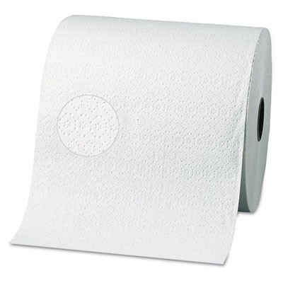 Signature Two-Ply Premium Hardwound Roll Towels, White, 7 7/8x350'