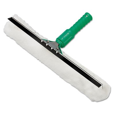 Visa Versa Squeegee & Strip Washer,10 Inches, Nylon/Rubber/Cloth, White/Green