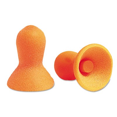 Quiet Multiple-Use Earplugs, Cordless, 26NRR, Orange/Blue