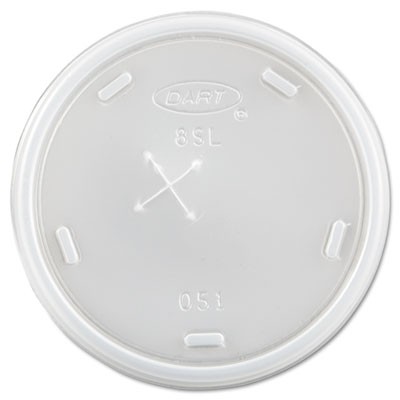 Cold Cup Lids, Fits 8-9oz Cups, Translucent