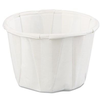 Paper Portion Cups, 1 oz., White, 250/Bag