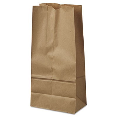 Bag Paper 7.75x4.8125x16 #16 Kraft 500/CS