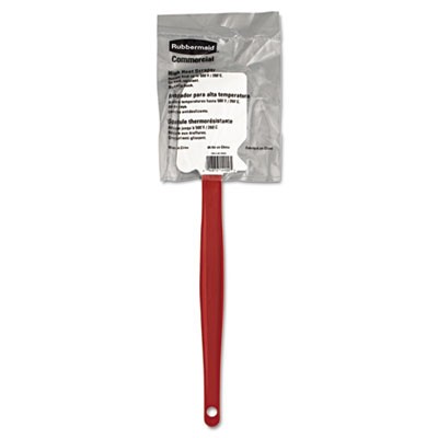 High-Heat Cook's Scraper, 13 1/2 in, Red/White