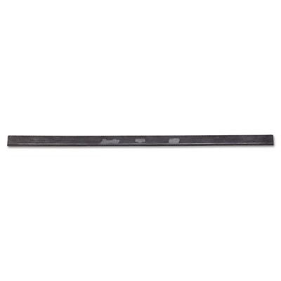 ErgoTec Replacement Squeegee Blades, 18 Inches, Black Rubber, Soft