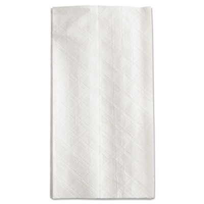 Napkins 13.5x7 1Ply White Tall Dispenser Fold 417/PK 24/CS