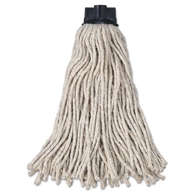 Replacement Mop Head For Mop/Handle Combo, Cotton, White