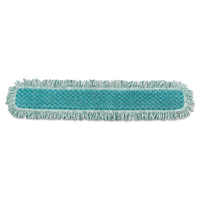 Pad 40x9 Green Dust Mopping w/Fringe 6/CS