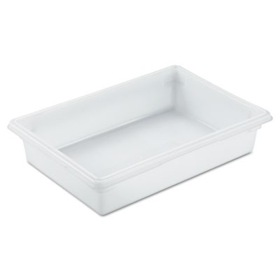 Food/Tote Boxes, 8.5gal, 26w x 18d x 6h, White