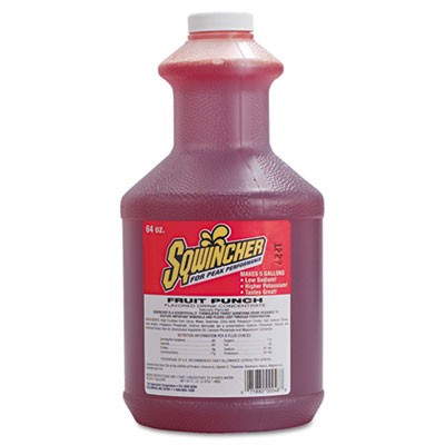 Liquid Concentrate Electrolyte Drink, Fruit Punch, 47.66oz Bottles