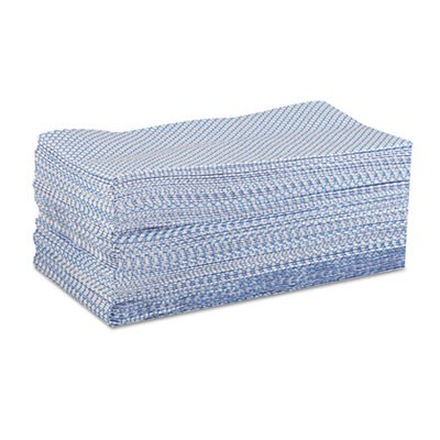 WYPALL X70 Foodservice Towels, Quarterfold, 12 1/2x23 1/2, Blue, 300/Box