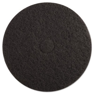 Floor Stripping Pad, 19", Black