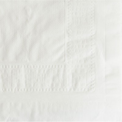 Cellutex Tablecover, Tissue/Poly Lined, 54 in x 108 in, White