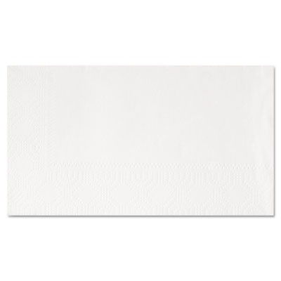 Dinner Napkins, Paper, 1/8 Fold, Two-Ply, 15" x 17", White