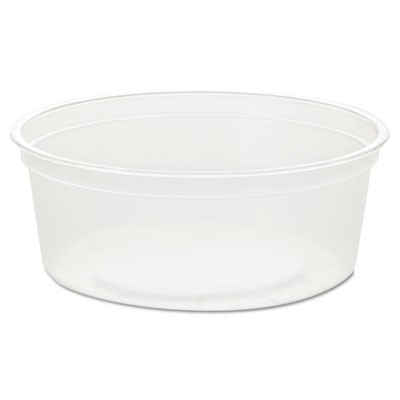 Bowl/Lid Combo Packs, White, 8oz