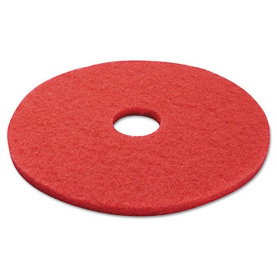 Floor Pad Red Buffing, Cleaning & Polishing 17" 5/CS