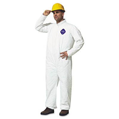 Tyvek Coveralls, White, Medium