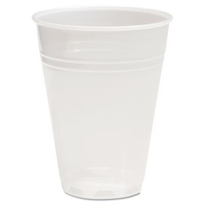 Plastic Cold Cups, 7oz, Translucent